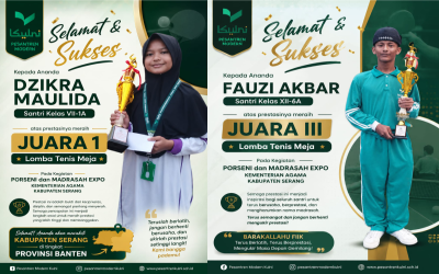 Santri Kulni Ukir Prestasi di PORSENI dan MADRASAH EXPO Kementerian Agama Kabupaten Serang